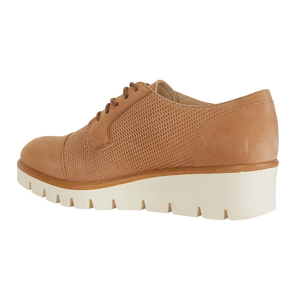 Vega Brogue in Tan Nubuck