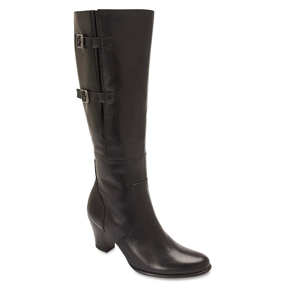 Victor Boot in Black Leather