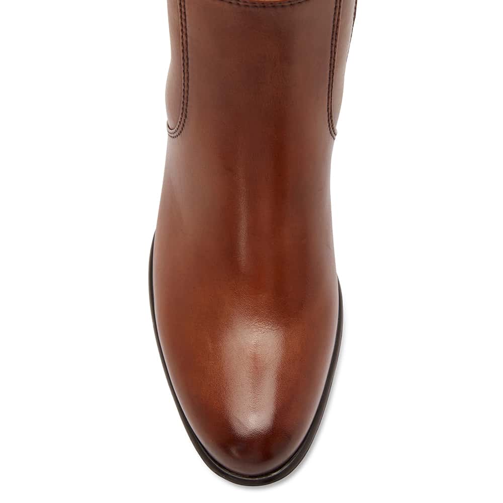 Victor Boot in Mid Brown Leather
