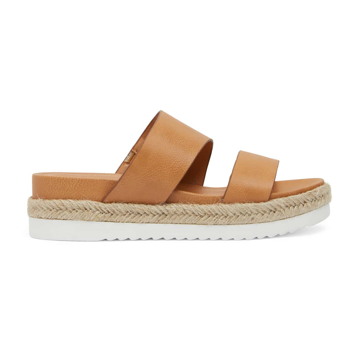 Wagon Espadrille in Camel Smooth