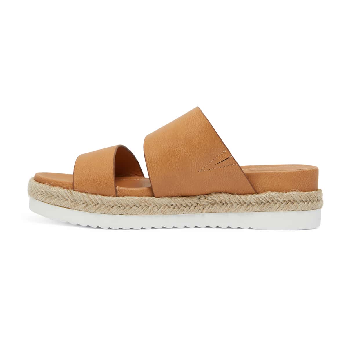 Wagon Espadrille in Camel Smooth