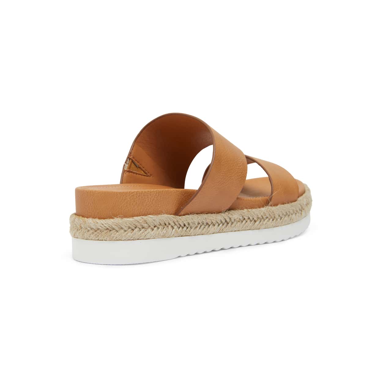 Wagon Espadrille in Camel Smooth
