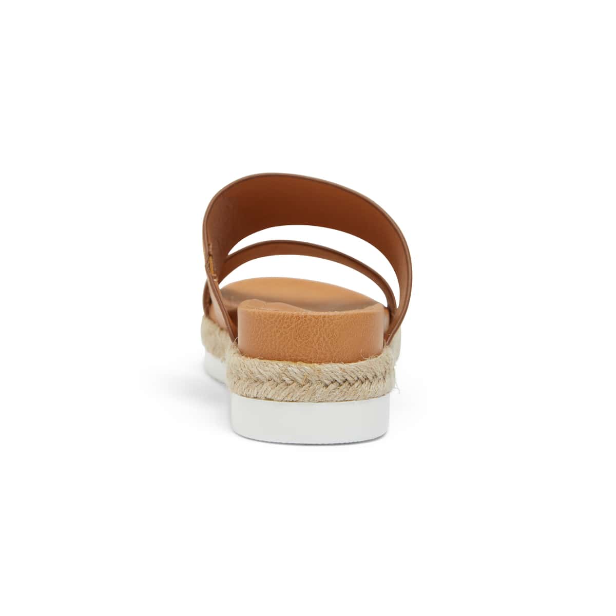 Wagon Espadrille in Camel Smooth