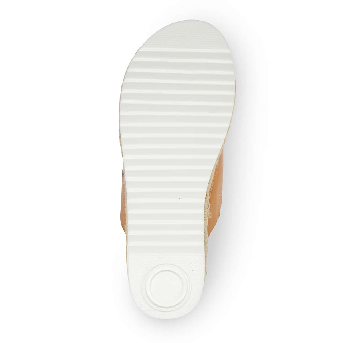 Wagon Espadrille in Camel Smooth