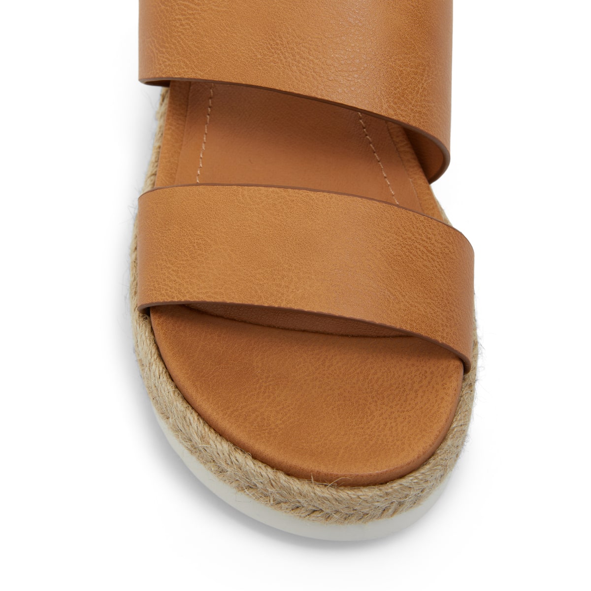 Wagon Espadrille in Camel Smooth