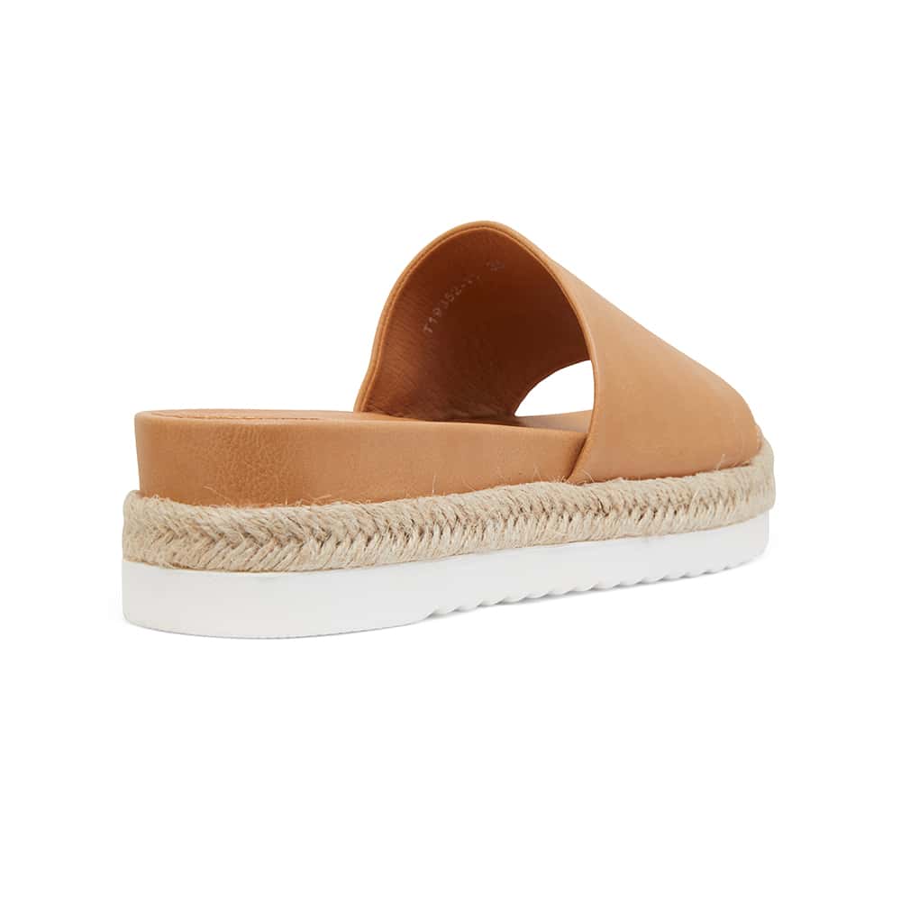 Waikiki Espadrille in Camel Smooth