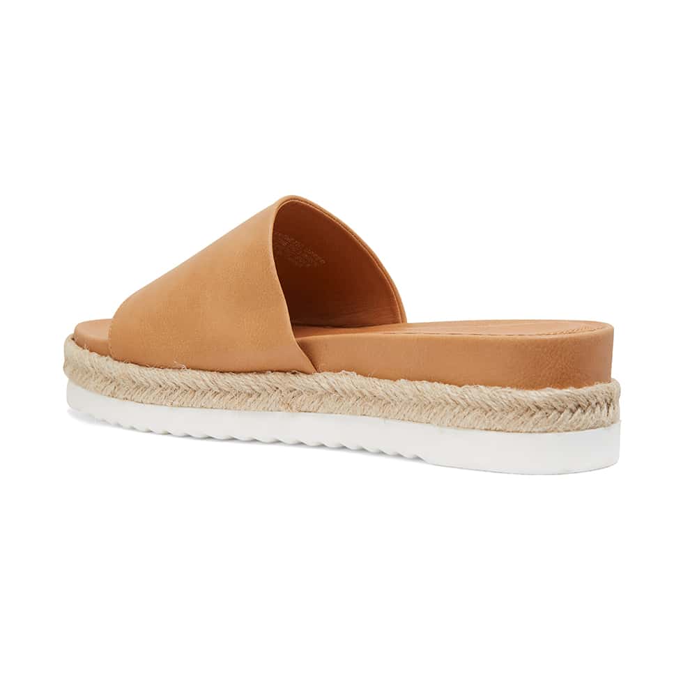 Waikiki Espadrille in Camel Smooth