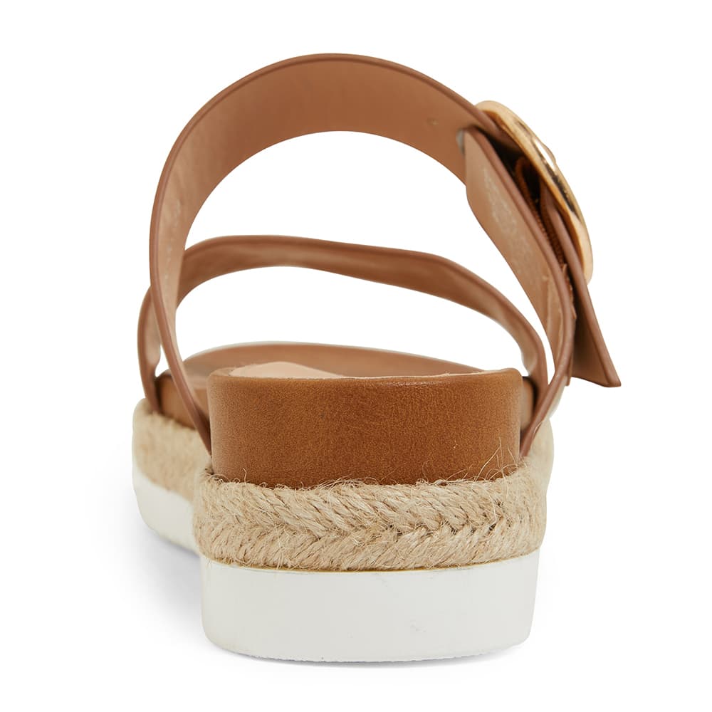 Warsaw Espadrille in Tan Smooth