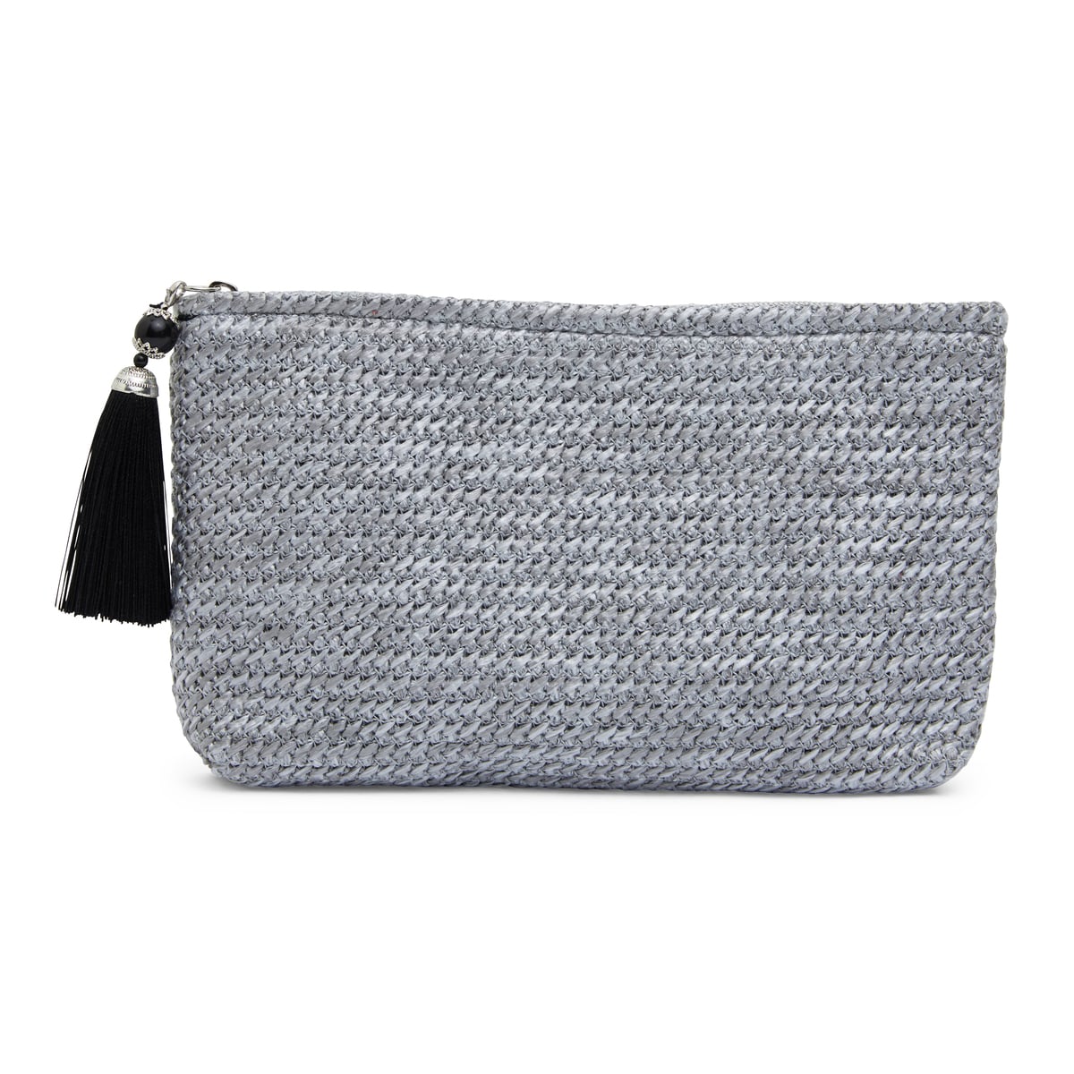 Weave Handbag in Grey