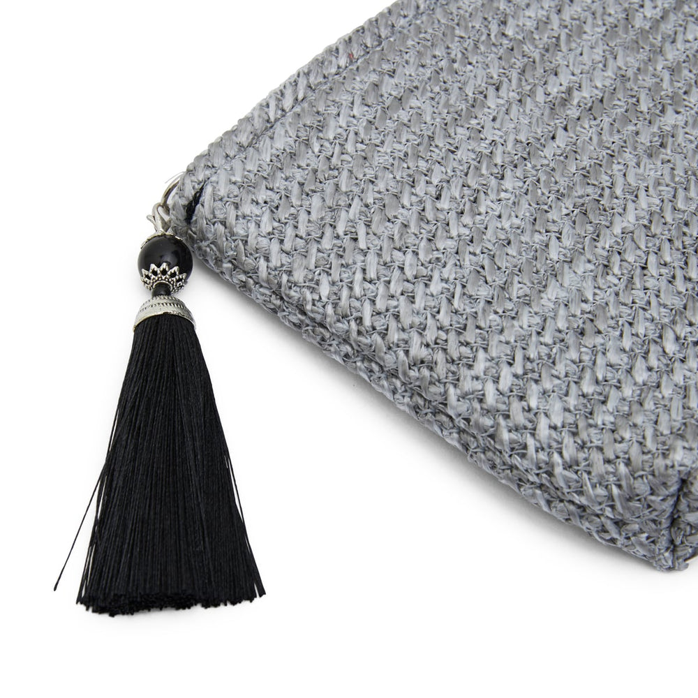 Weave Handbag in Grey
