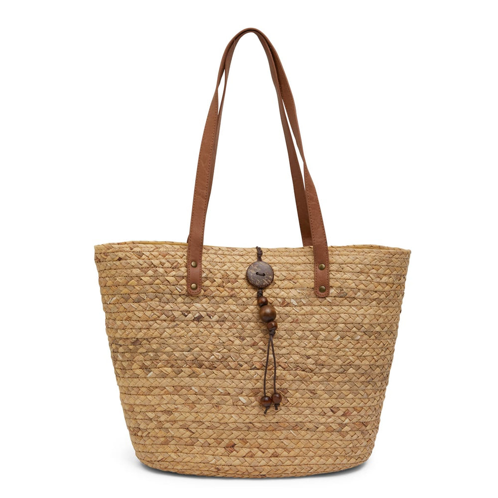 Wicker Handbag in Natural