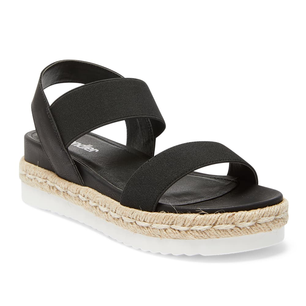 Winnie Espadrille in Black