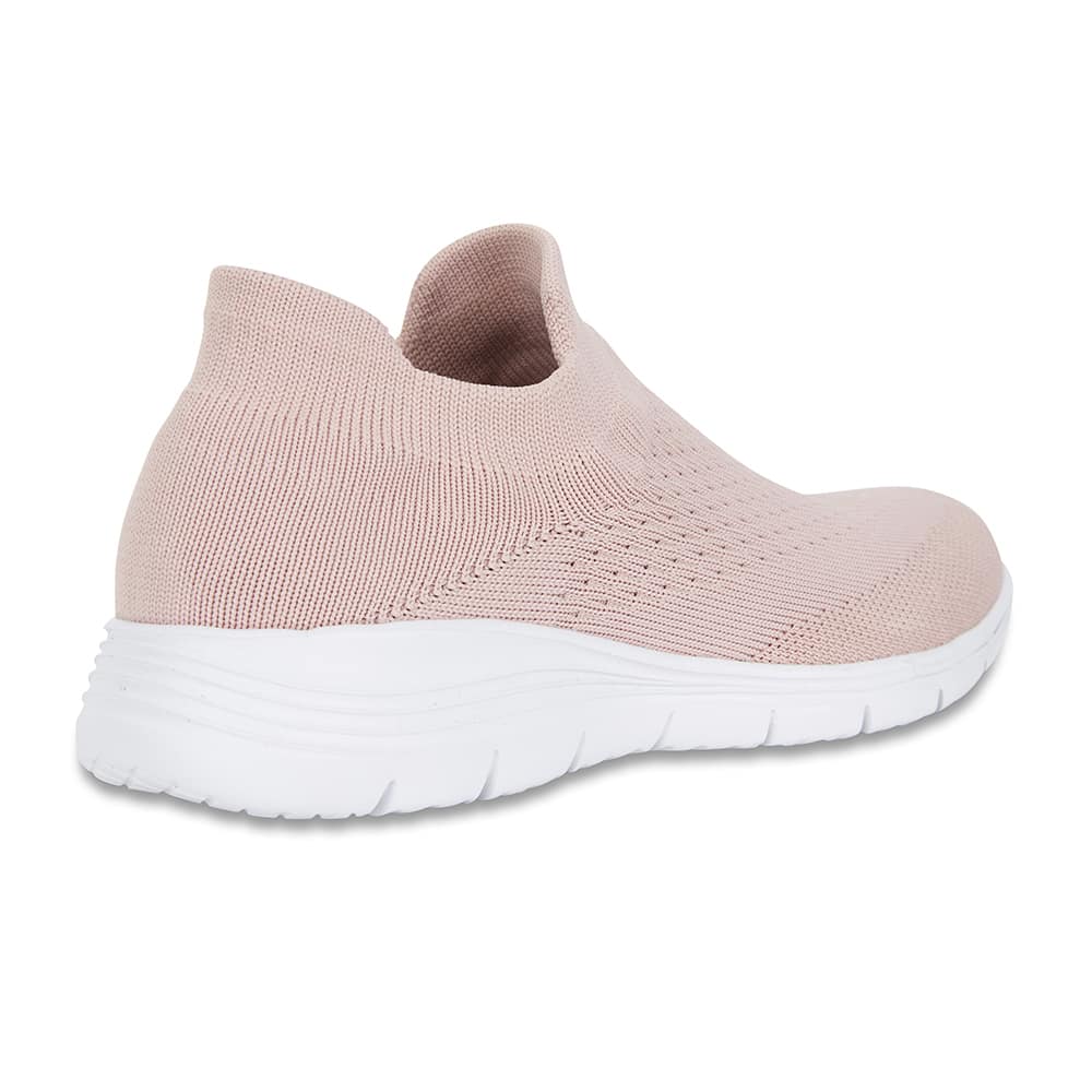 Woods Sneaker in Blush Fabric
