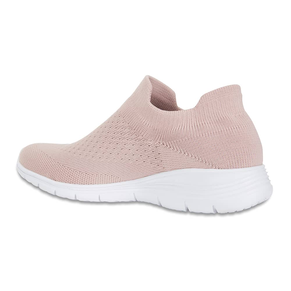 Woods Sneaker in Blush Fabric