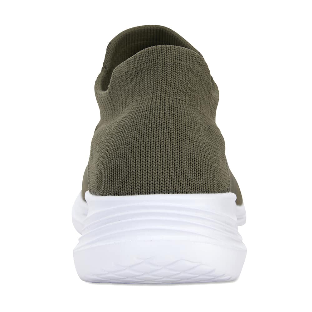 Woods Sneaker in Khaki Fabric