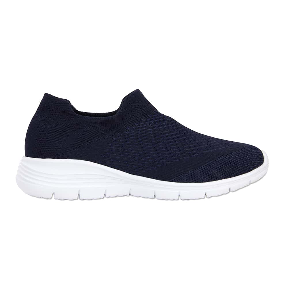 Woods Sneaker in Navy Fabric
