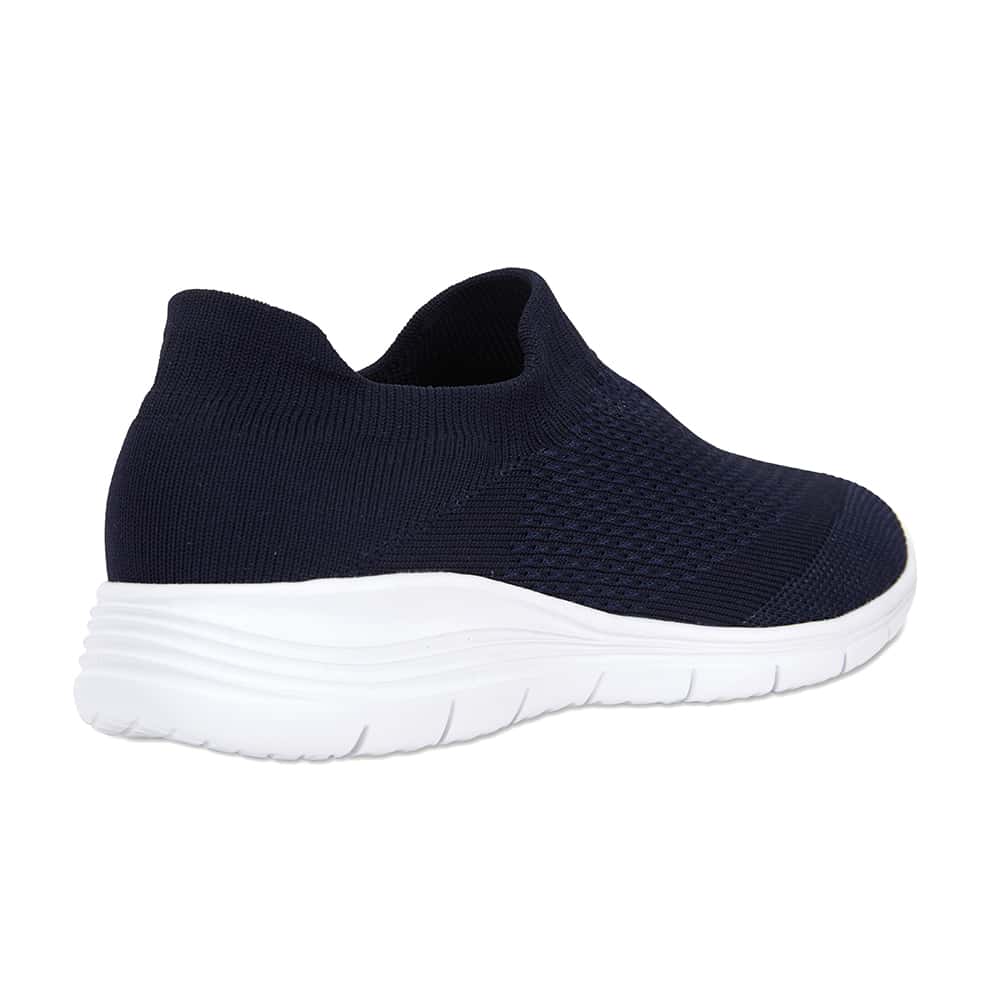 Woods Sneaker in Navy Fabric