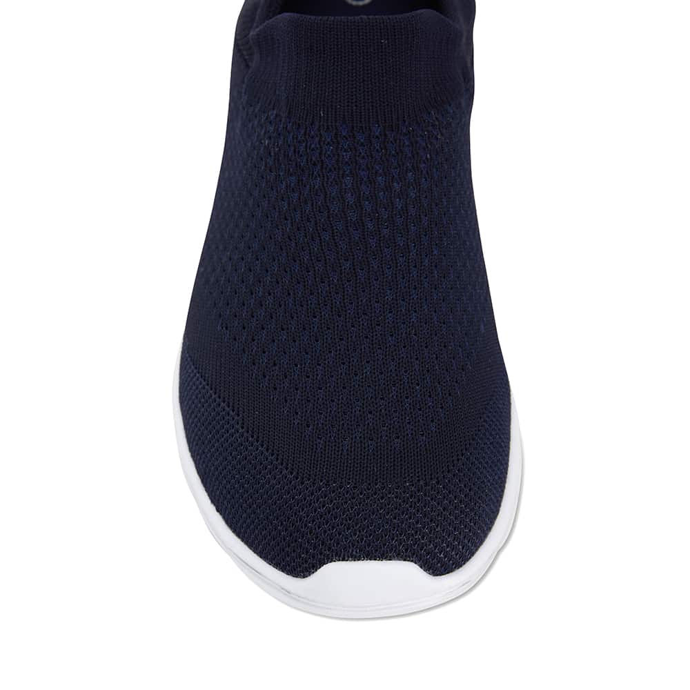 Woods Sneaker in Navy Fabric