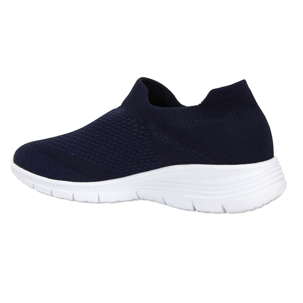 Woods Sneaker in Navy Fabric