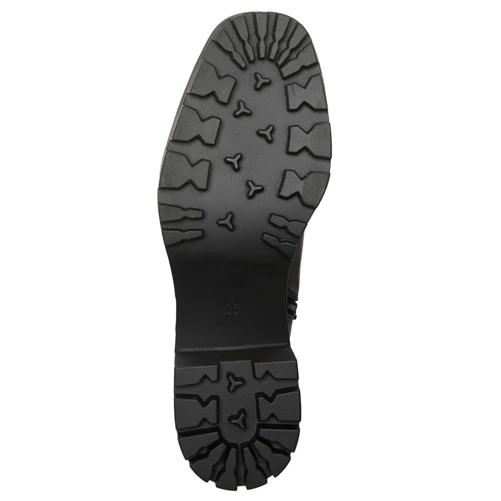 Zack Boot in Black Leather