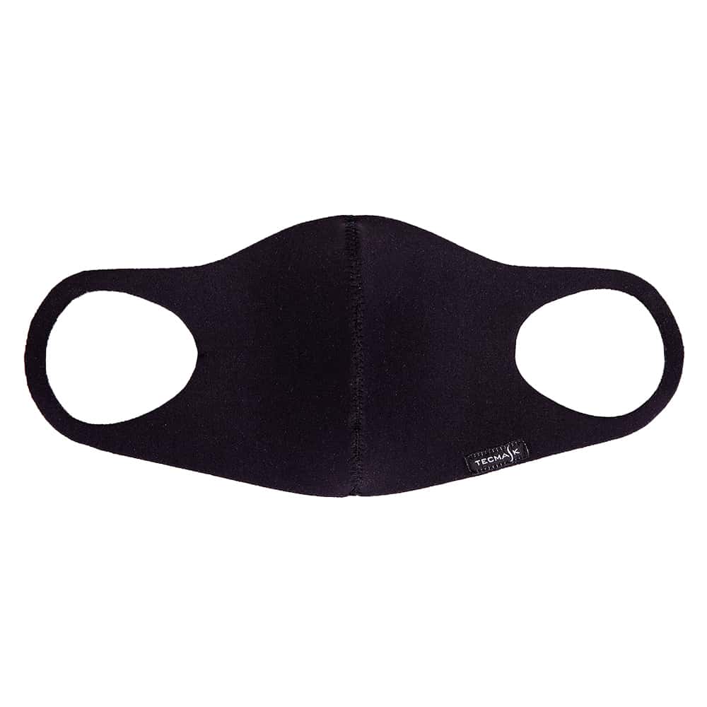 Face Mask in Black Fabric