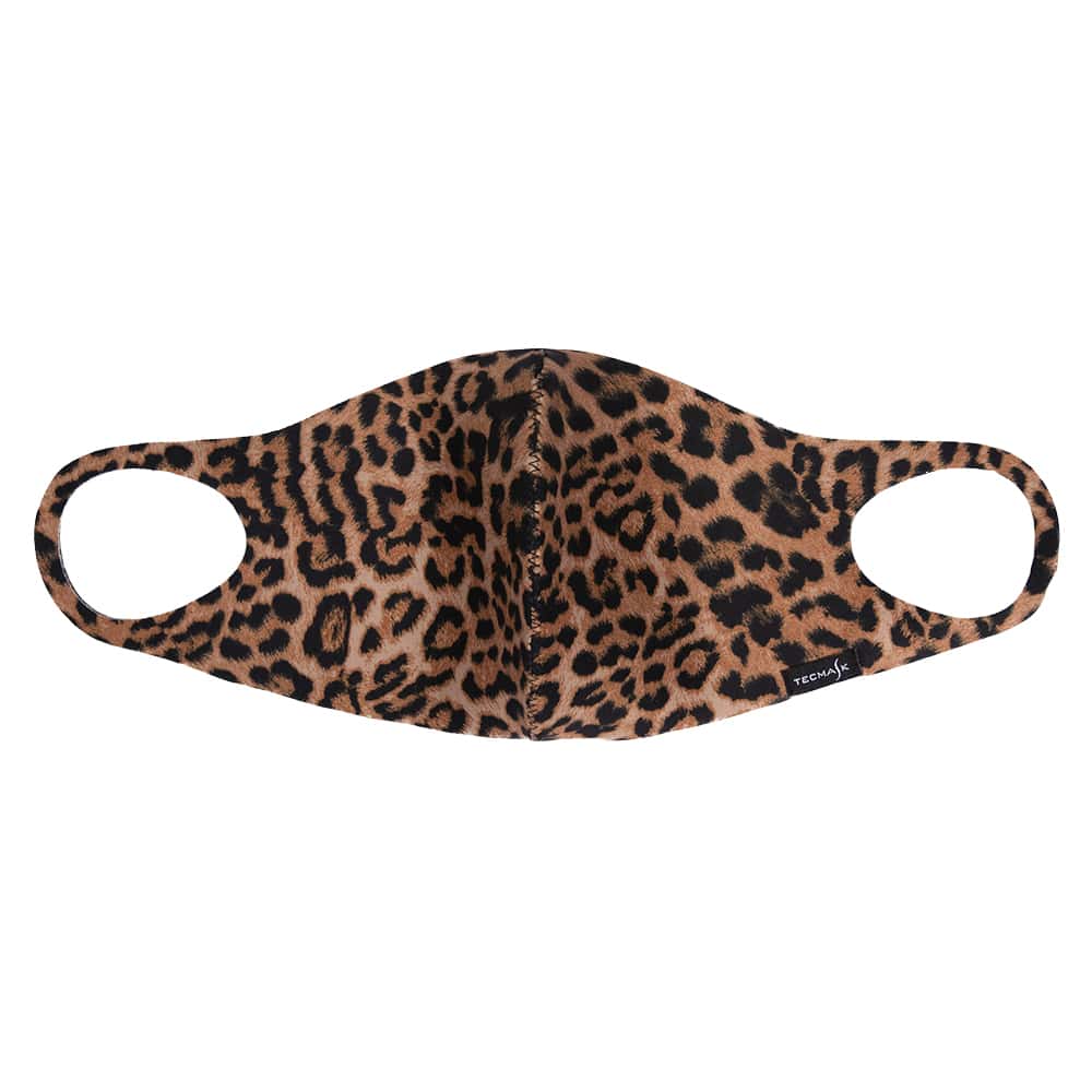 Face Mask in Leopard Print Fabric