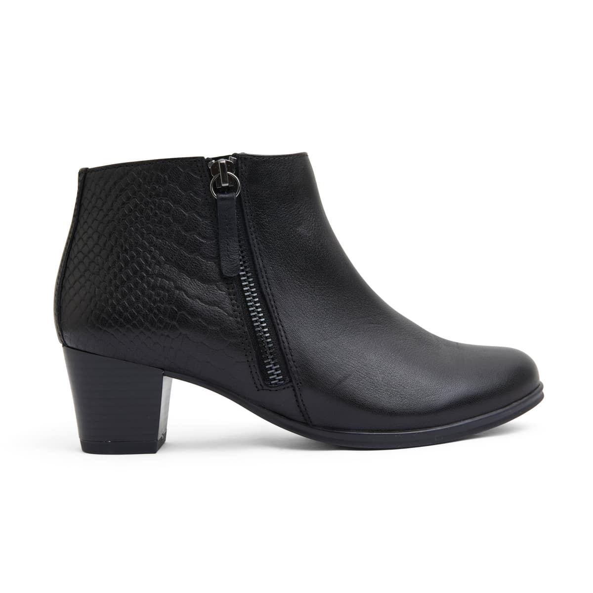 Beckett Boot in Black Leather