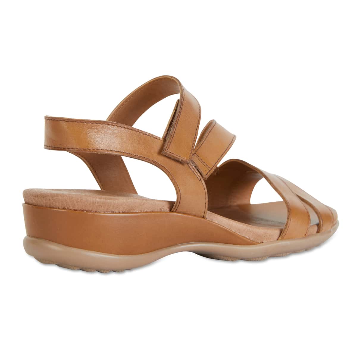 Cisco Sandal in Cognac Leather