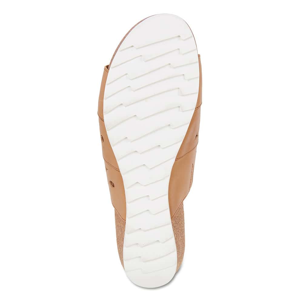 Dante Slide in Cognac Leather