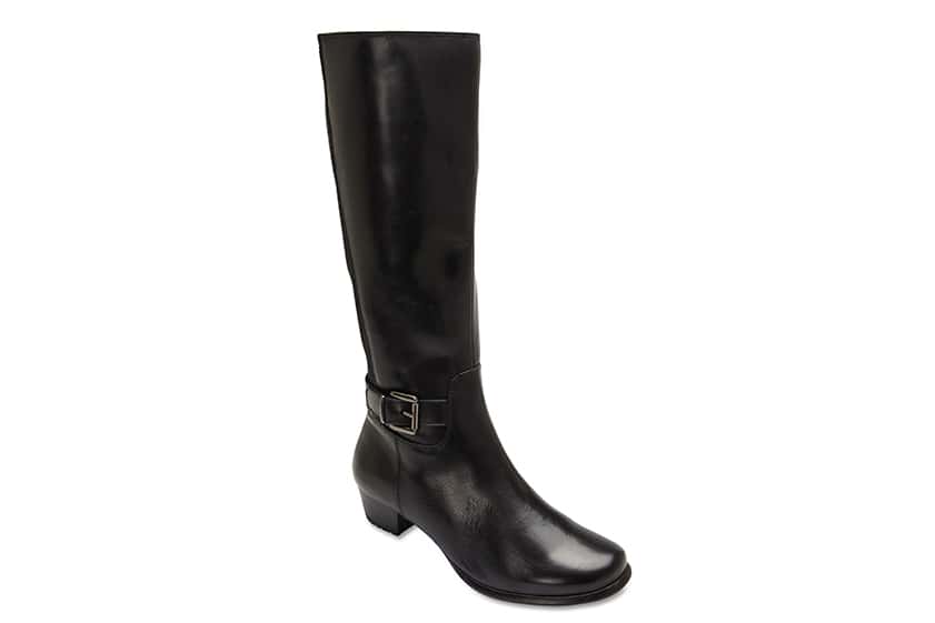 Diego Boot in Black Leather
