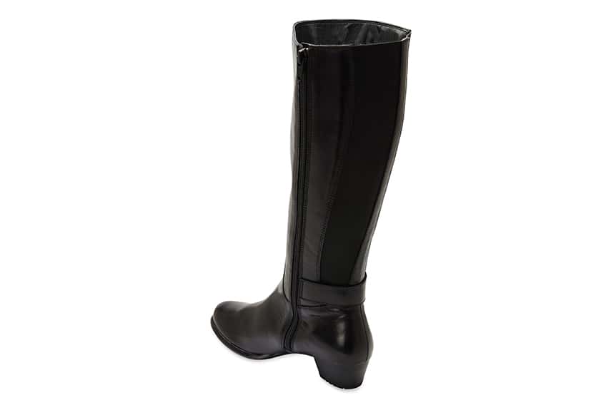 Diego Boot in Black Leather