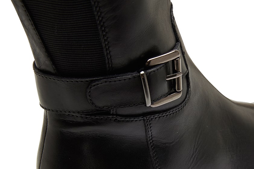 Diego Boot in Black Leather