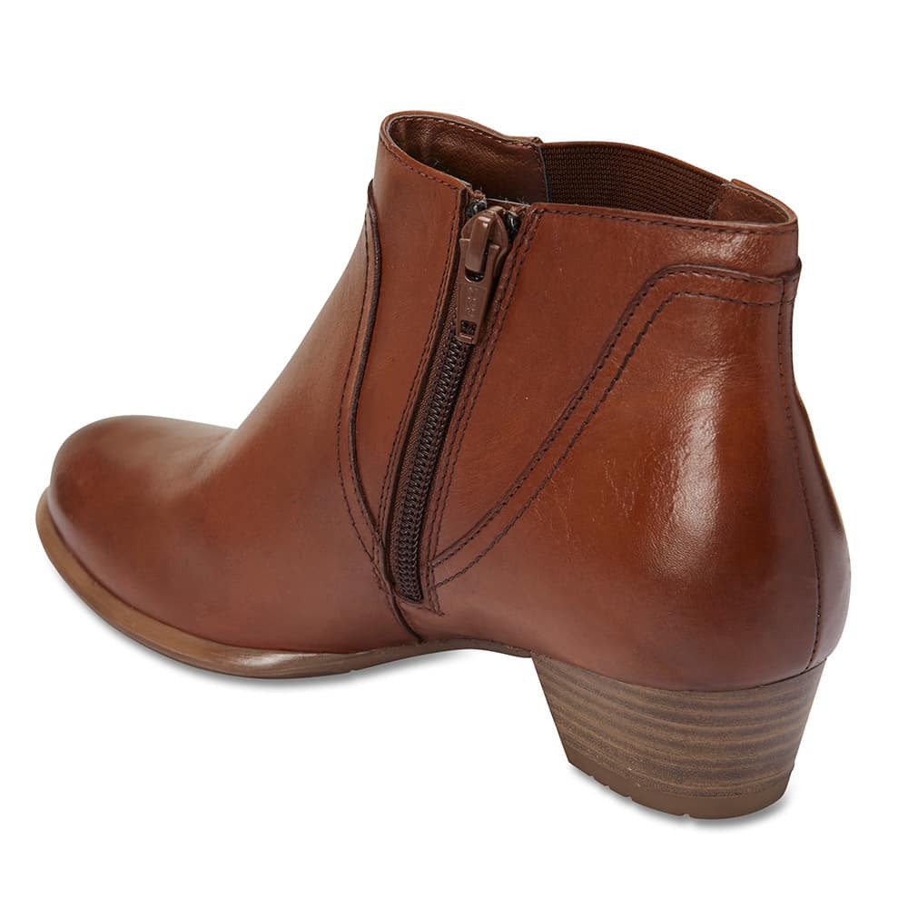 Dion Boot in Cognac Leather