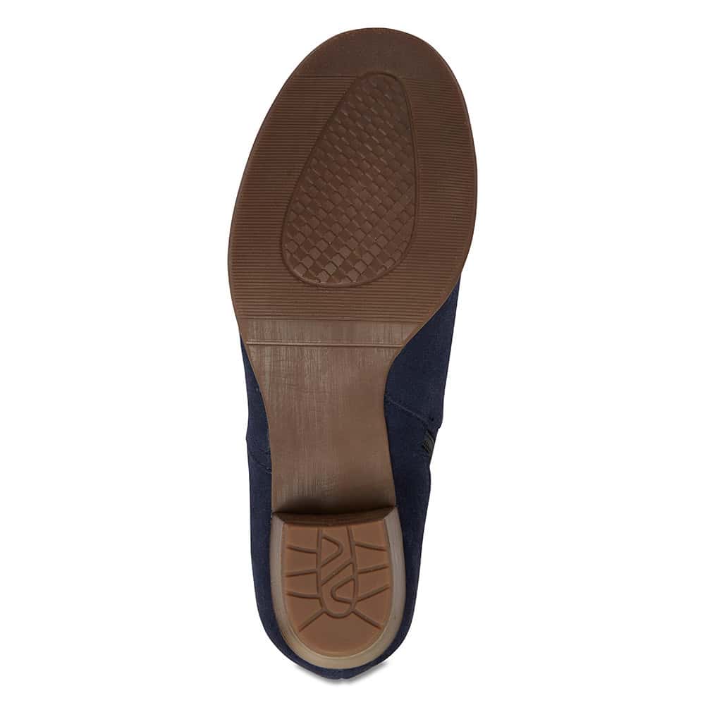 Dion Boot in Navy Suede