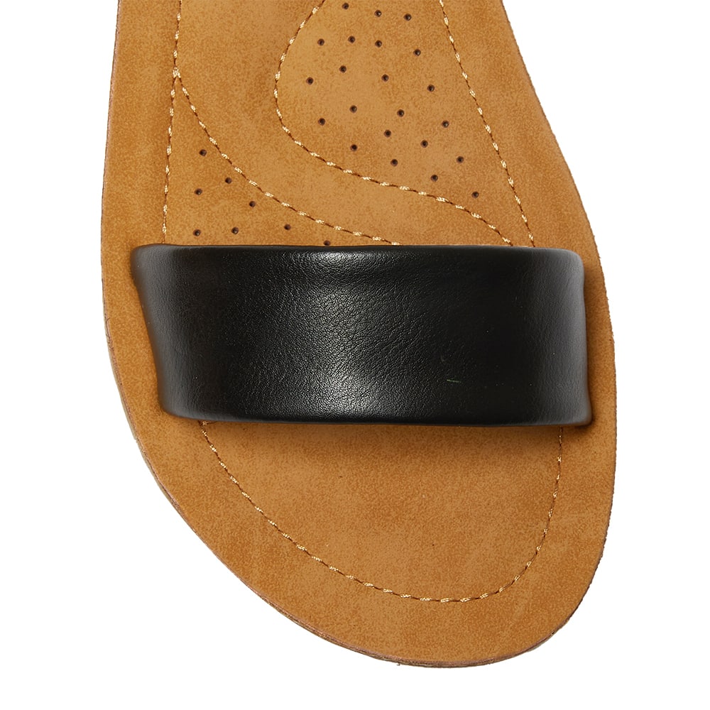 Eliza Sandal in Black Smooth