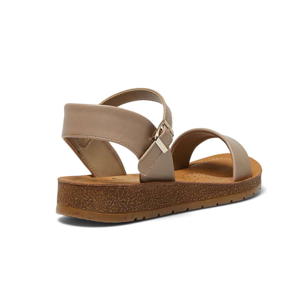 Eliza Sandal in Nude Smooth