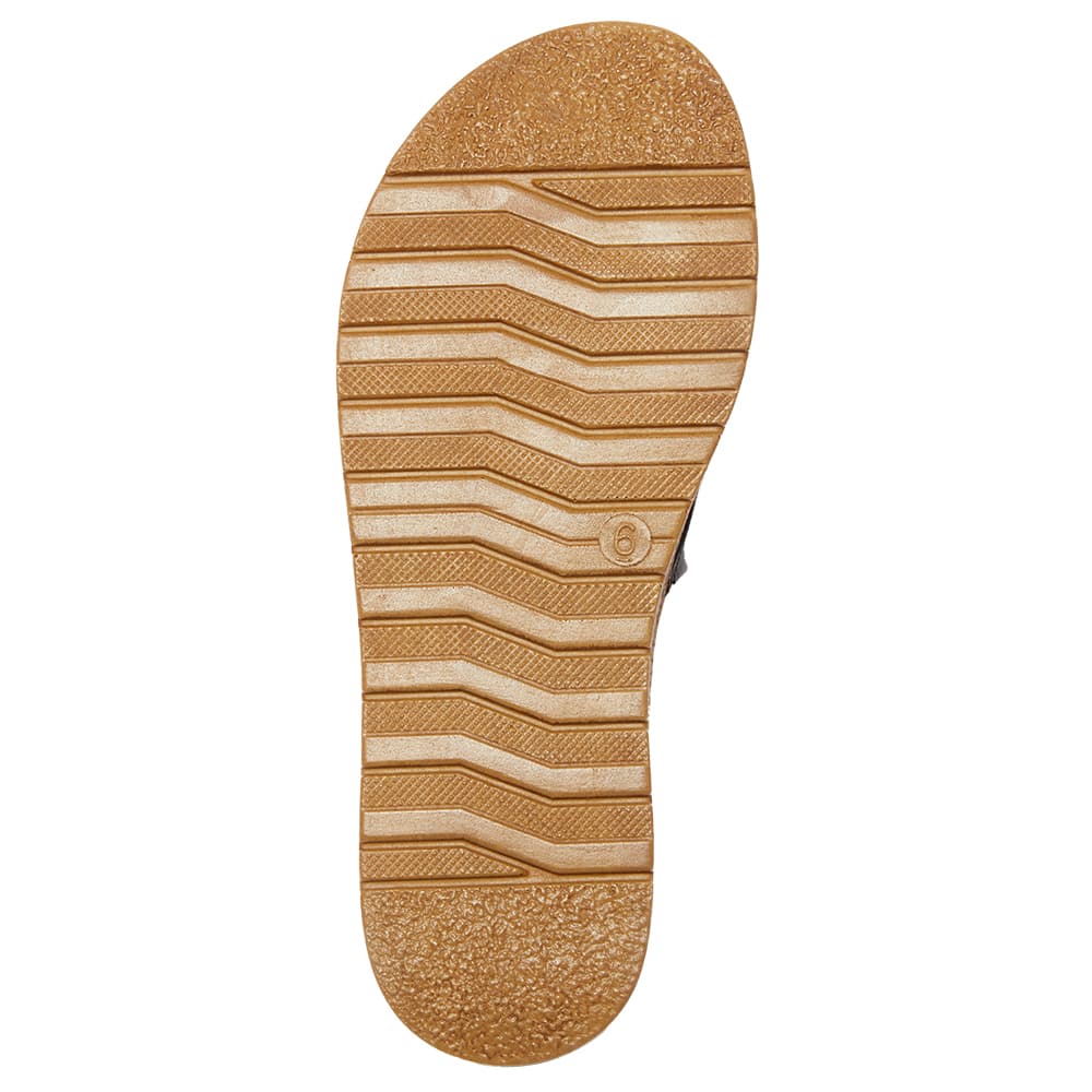 Enid Slide in Black Smooth