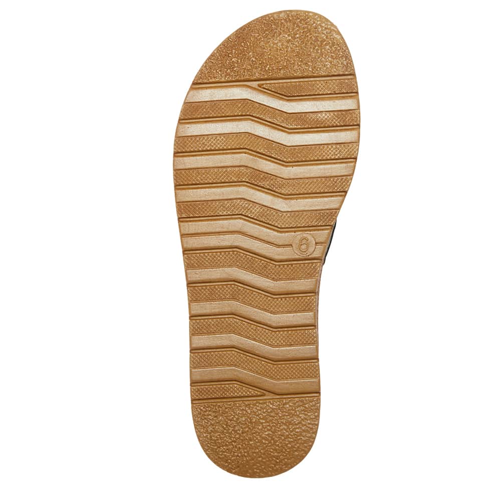 Enid Slide in Pewter Smooth