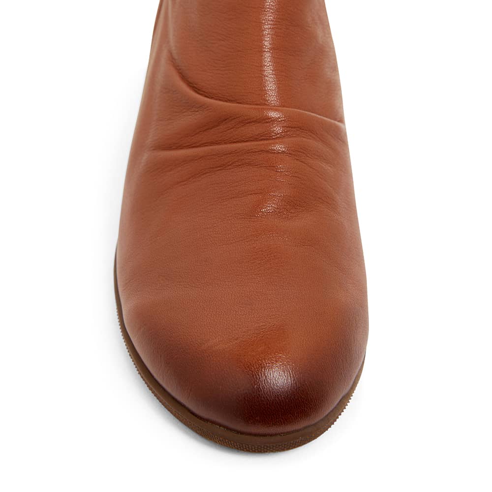 Fairway Boot in Tan Leather