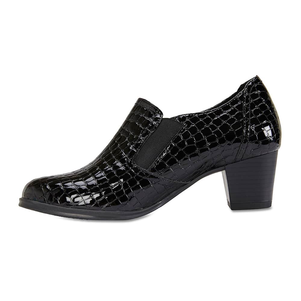Harris Boot in Black Patent