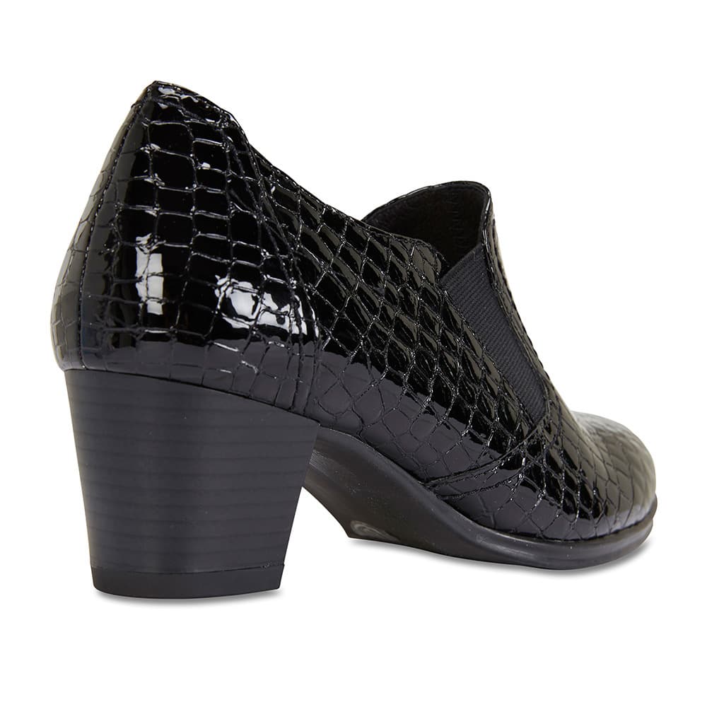 Harris Boot in Black Patent