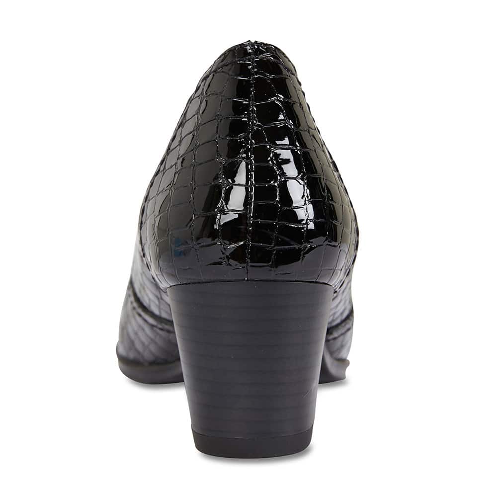 Harris Boot in Black Patent