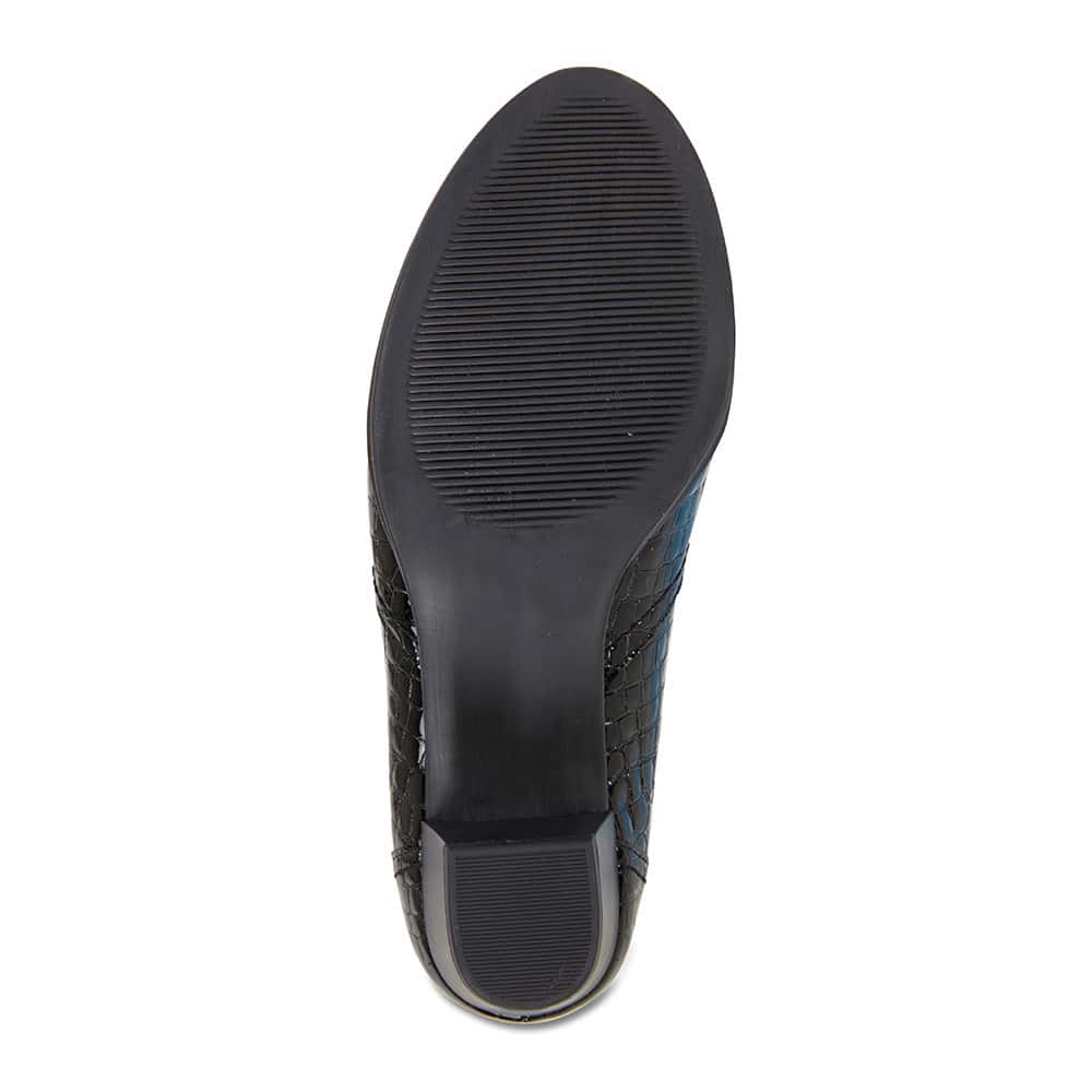 Harris Boot in Black Patent