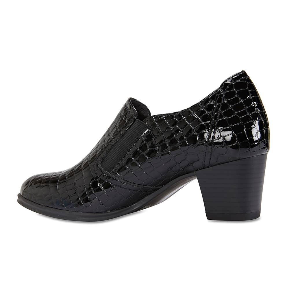 Harris Boot in Black Patent