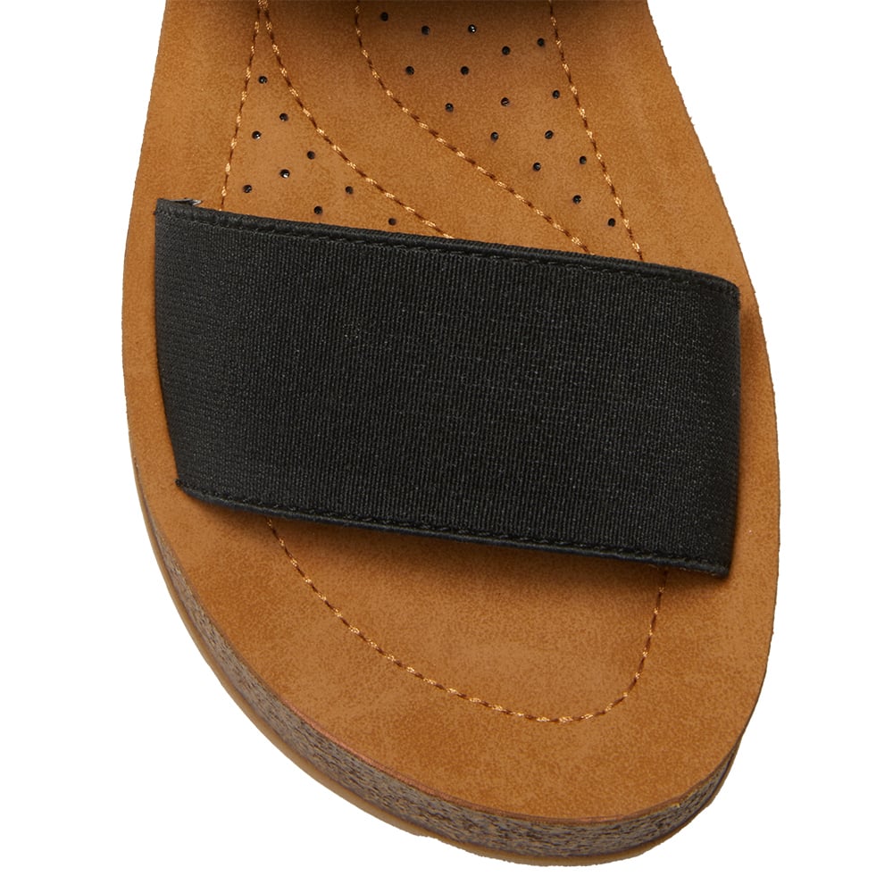Ladro Wedge in Black