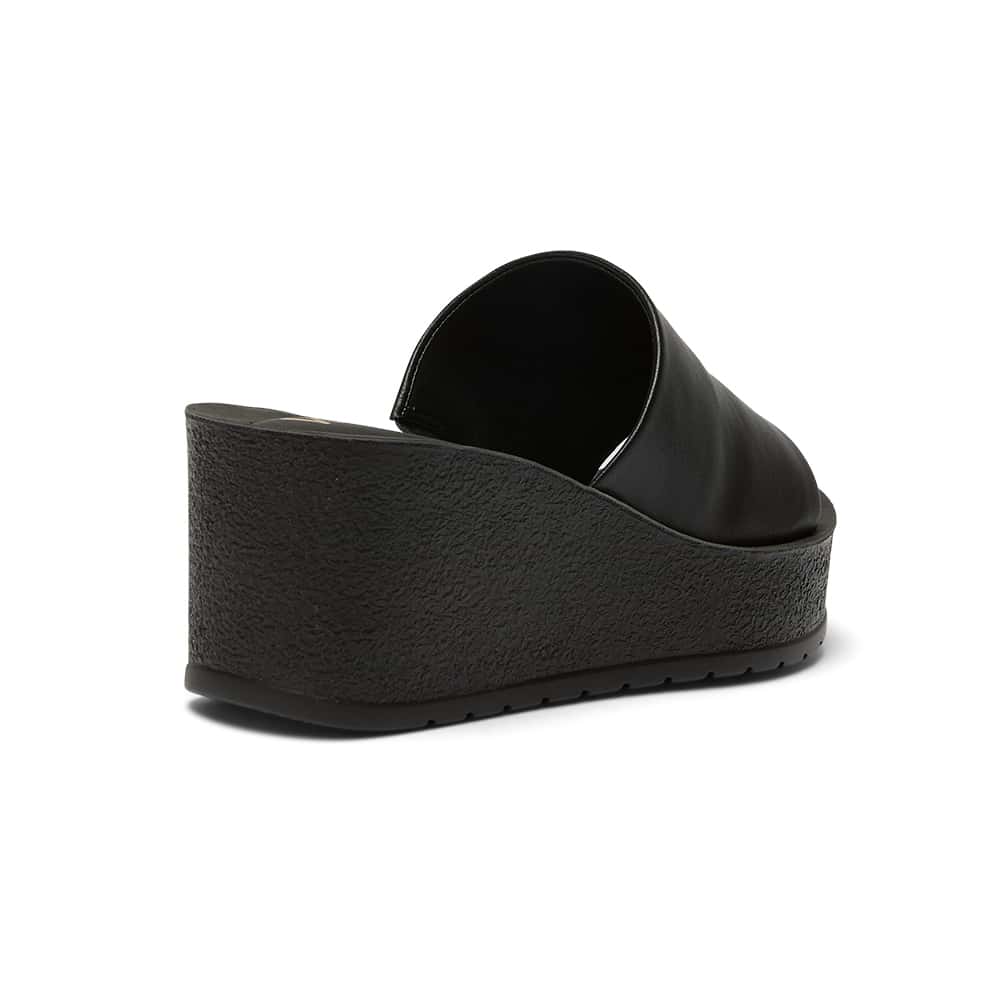 Landon Slide in Black Smooth