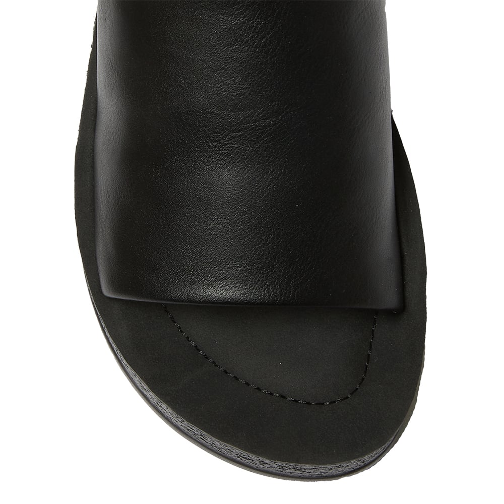 Landon Slide in Black Smooth