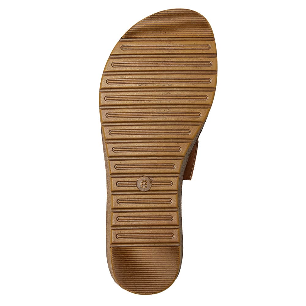 Landon Slide in Tan Smooth