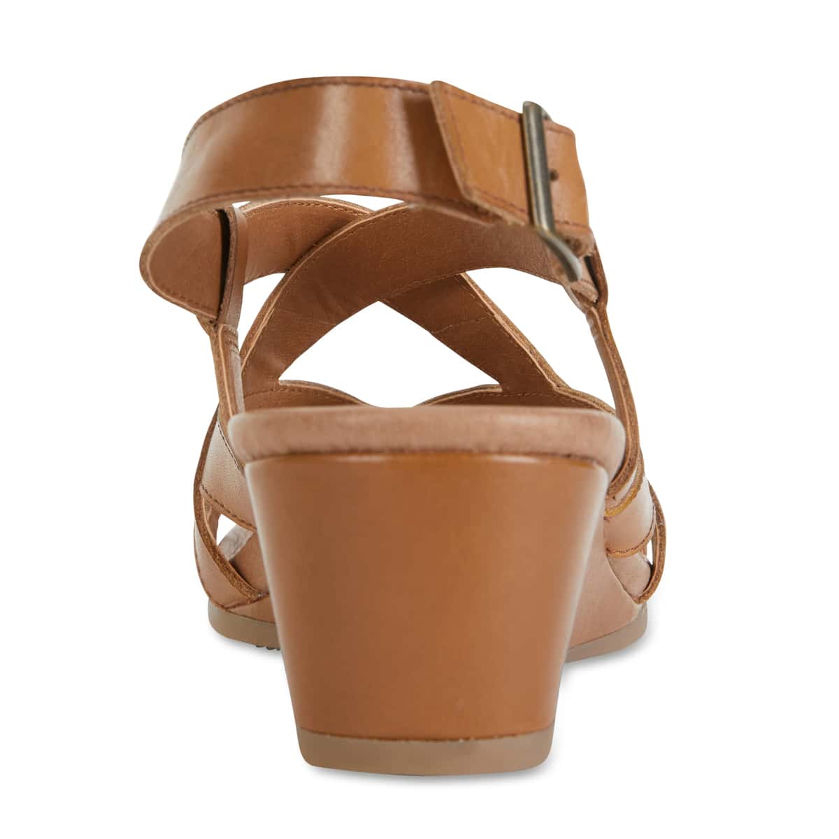 Miriam Heel in Cognac Leather
