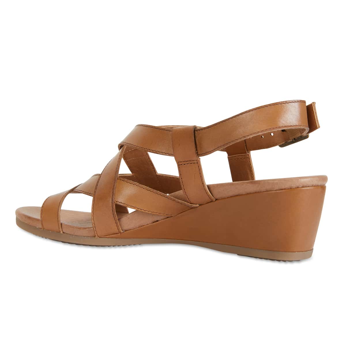 Miriam Heel in Cognac Leather